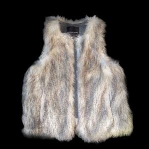 Faux Fur Multi-toned Vest